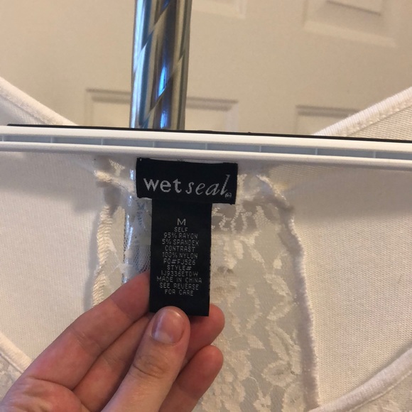 White Lace Shirt - Picture 4 of 4